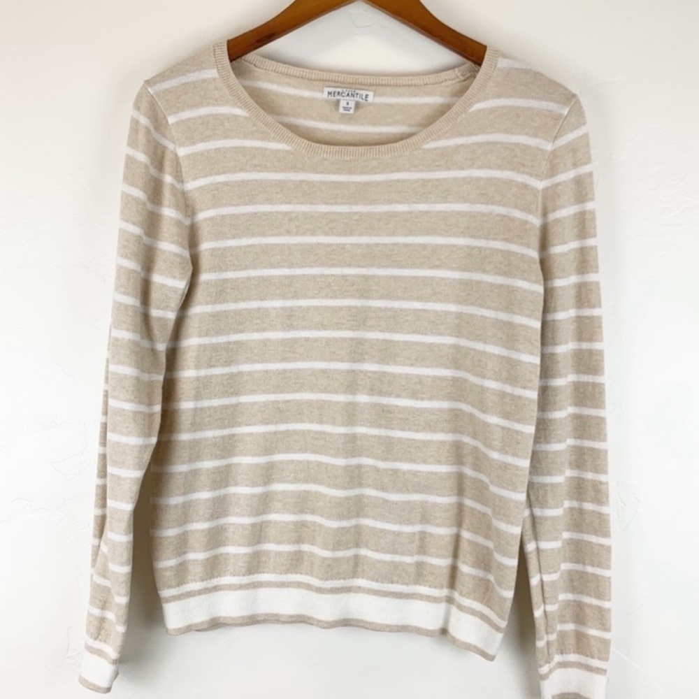 J. Crew Mercantile Peyton striped sweater